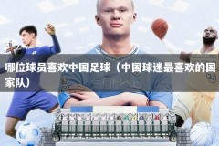 哪位球员喜欢中国足球（中国球迷最喜欢的国家队）