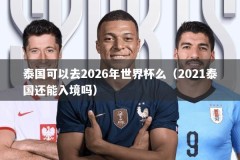 泰国可以去2026年世界杯么（2021泰国还能入境吗）