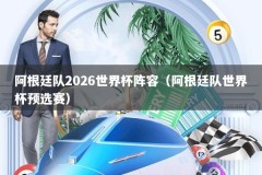 阿根廷队2026世界杯阵容（阿根廷队世界杯预选赛）