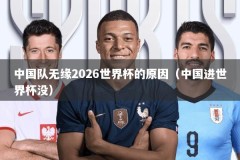 中国队无缘2026世界杯的原因（中国进世界杯没）