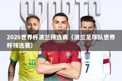 2026世界杯波兰预选赛（波兰足球队世界杯预选赛）