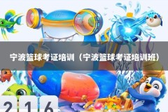 宁波篮球考证培训（宁波篮球考证培训班）